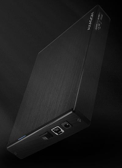 AXAGON External 3.5" Enclosure USB 3.0 SATA II Aluminum - Black | Model EE35-XA3