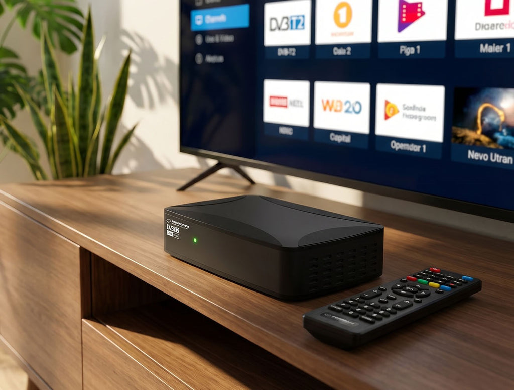 Esperanza TV Set-Top Box Black 290 g EV108R