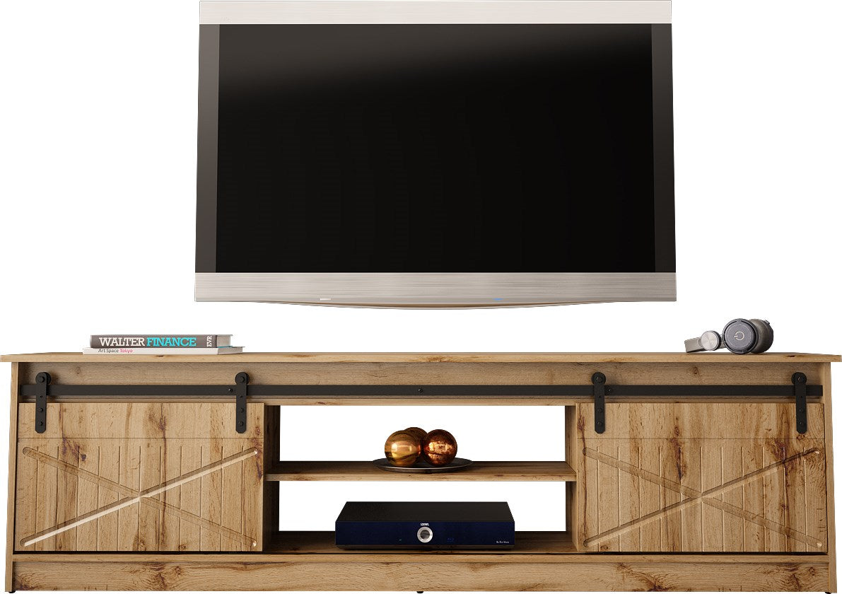 RTV GRANERO Cabinet 200x56.7x35 Wotan Oak