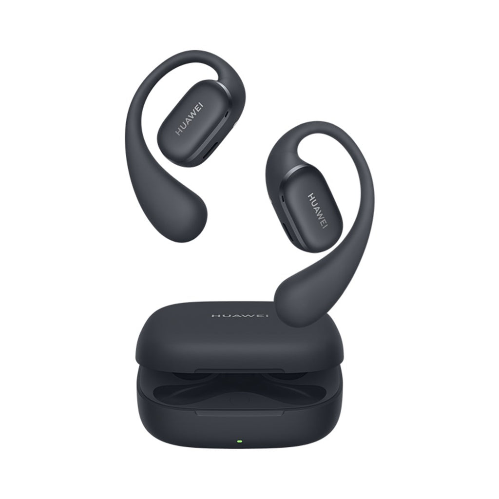 Huawei FreeArc Black Open-Ear Earbuds with Earhooks - Ergonomic Design - Model 55038108