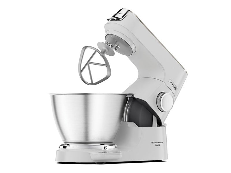 Kenwood KVC65.001WH food processor 1200 W 5 L Stainless steel  White Built-in scales