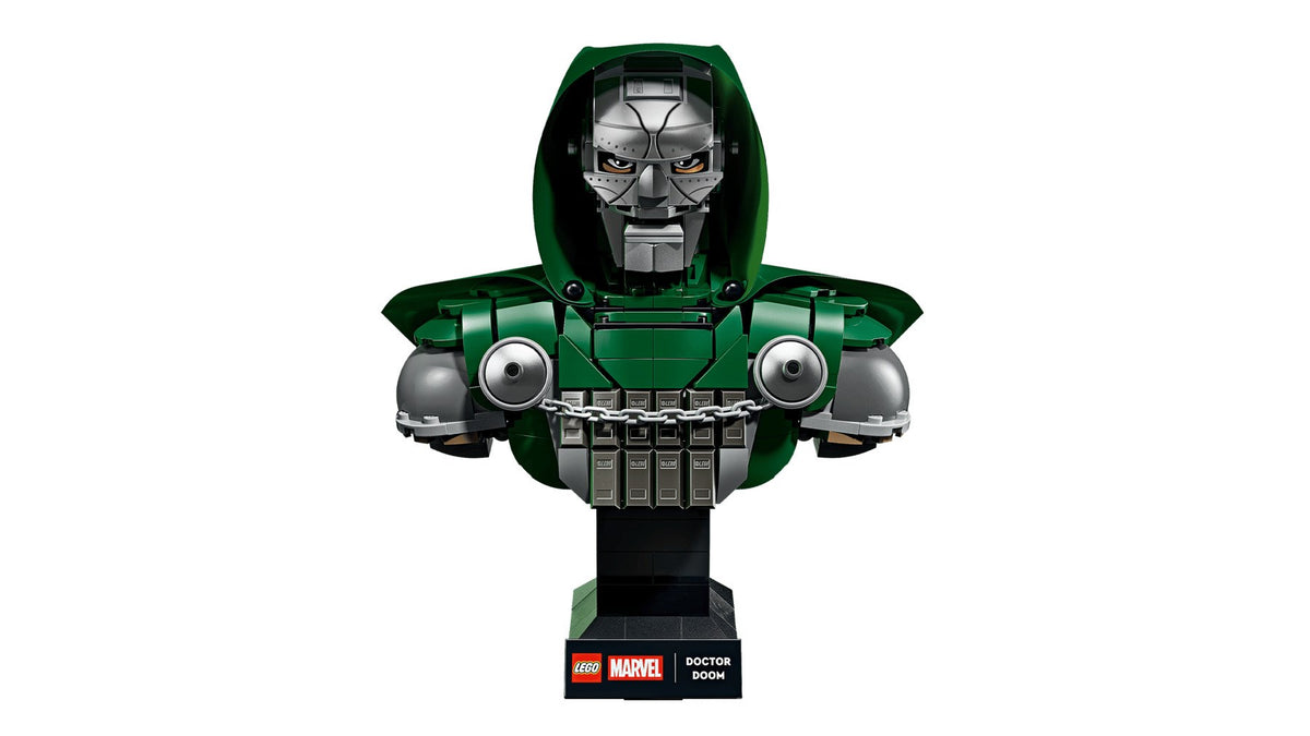 LEGO MARVEL Doctor Doom Bust 76345 Building Blocks 379 Pieces Ages 18+