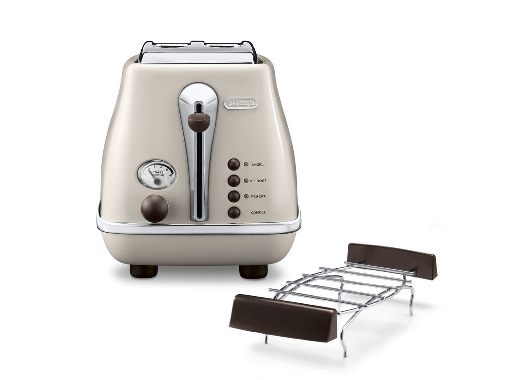 DeLonghi Toaster 900 W 2 Slots Variable Crust Browning Control CTOV 2103.BG
