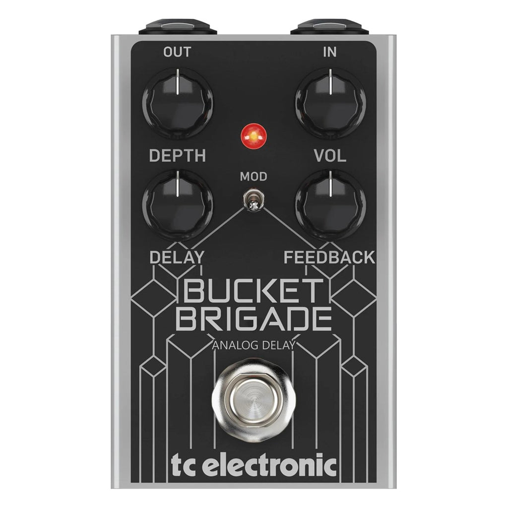 TC Electronic Bucket Brigade Analog Delay Pedal - Classic Analog Delay Effect