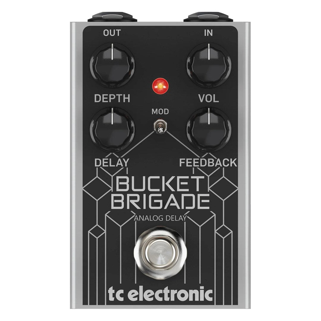 TC Electronic Bucket Brigade Analog Delay Pedal - Classic Analog Delay Effect