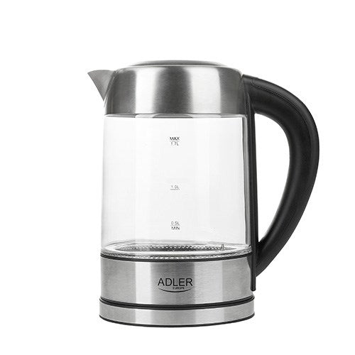 Adler Electric Kettle 1.7L 2300W Hazelnut Stainless Steel AD 1247