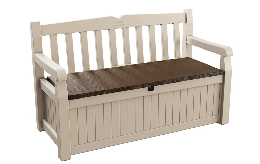 Keter Eden Outdoor Bench Solid Wood