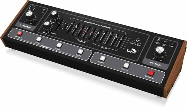 Behringer TORO Analog Synthesizer - 2 VCOs, 5-Octave Range - Eurorack Ready