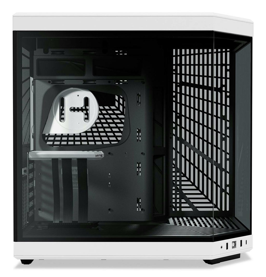 HYTE Y70 Midi Tower PC Case - Black White