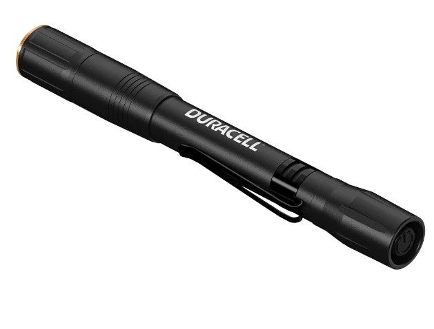 Duracell DF400R Gift Box Flashlight Black - 400 Lumens, USB-C Rechargeable