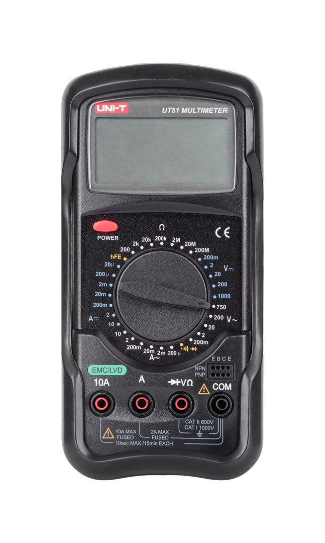 UNI-T UT51 Universal Meter Measuring Equipment 730 g 300 mm x 280 mm x 70 mm