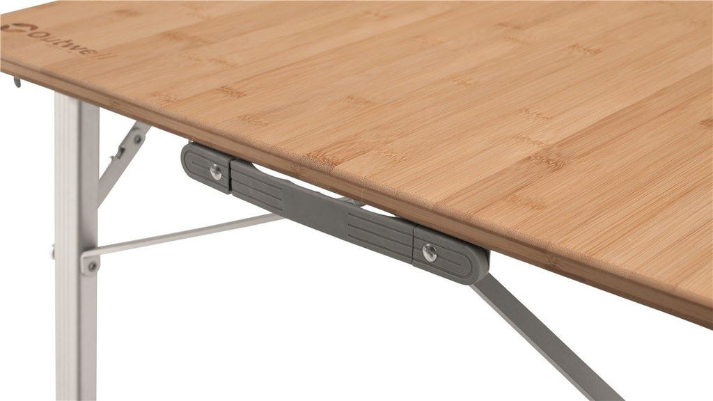 Outwell Custer Folding Table Bamboo 70 x 120 cm