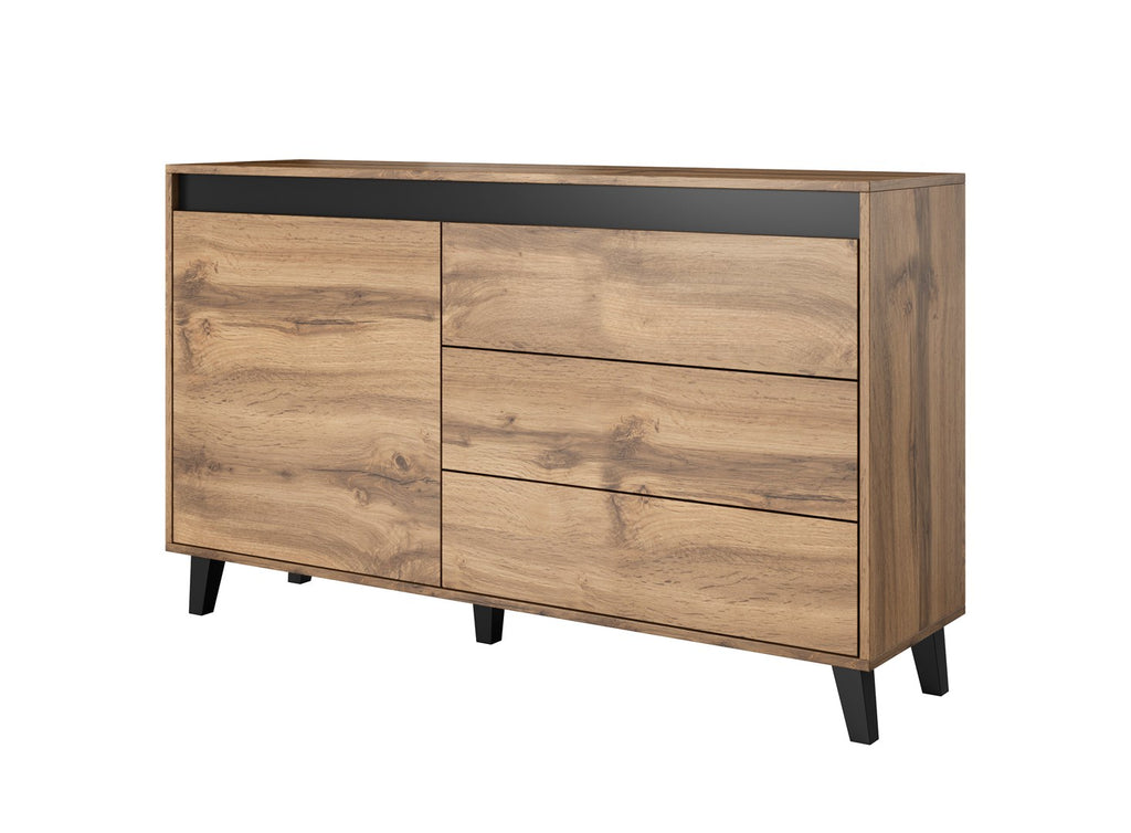 Cama Chest of Drawers NORD Wotan Oak/Anthracite