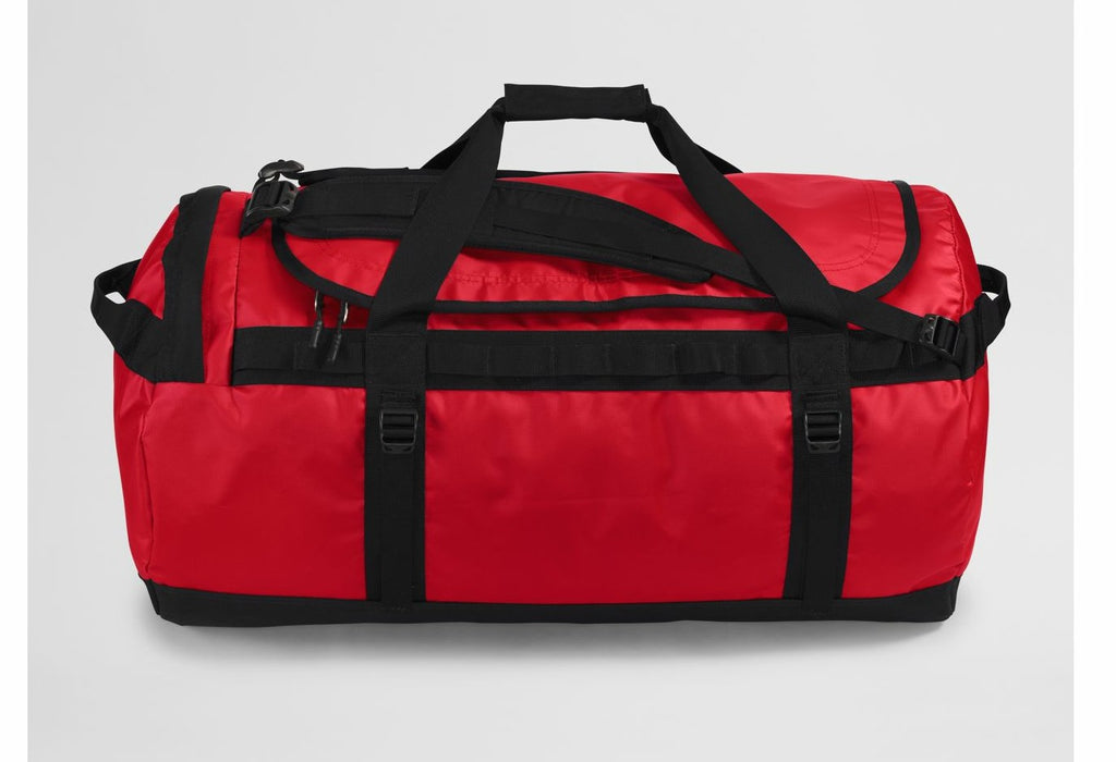 The North Face Base Camp Duffel L duffel bag 95 L Polyester Black  Red