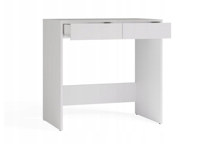 Topeshop MARINA 2S Desk White with 2 Drawers