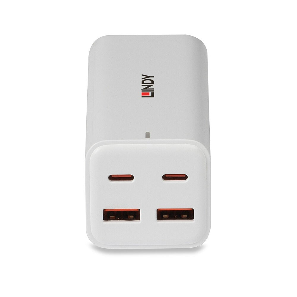 Lindy 100W 4-Port USB GaN Fast Charger Multiport-Ladegerät (73441) (73441)