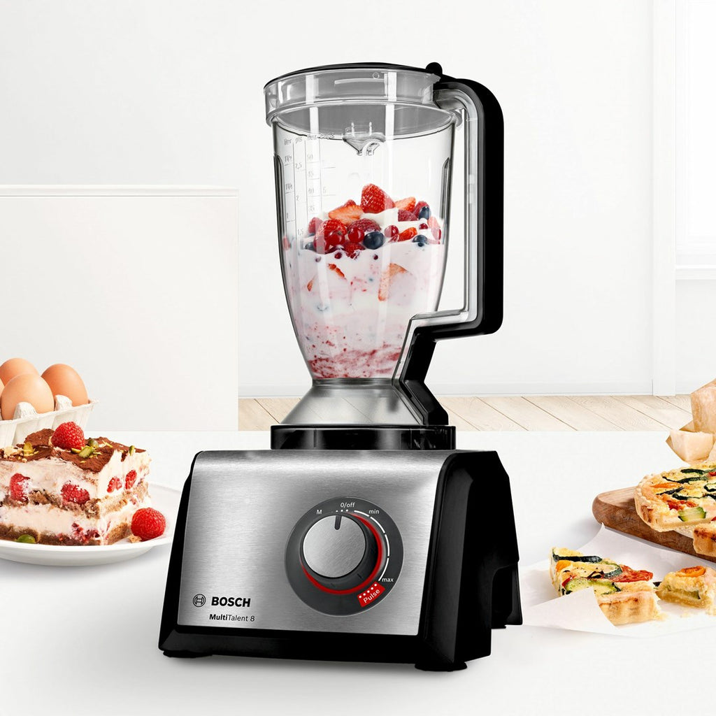 Bosch MC812M844 food processor 1250 W 3.9 L Black  Stainless steel