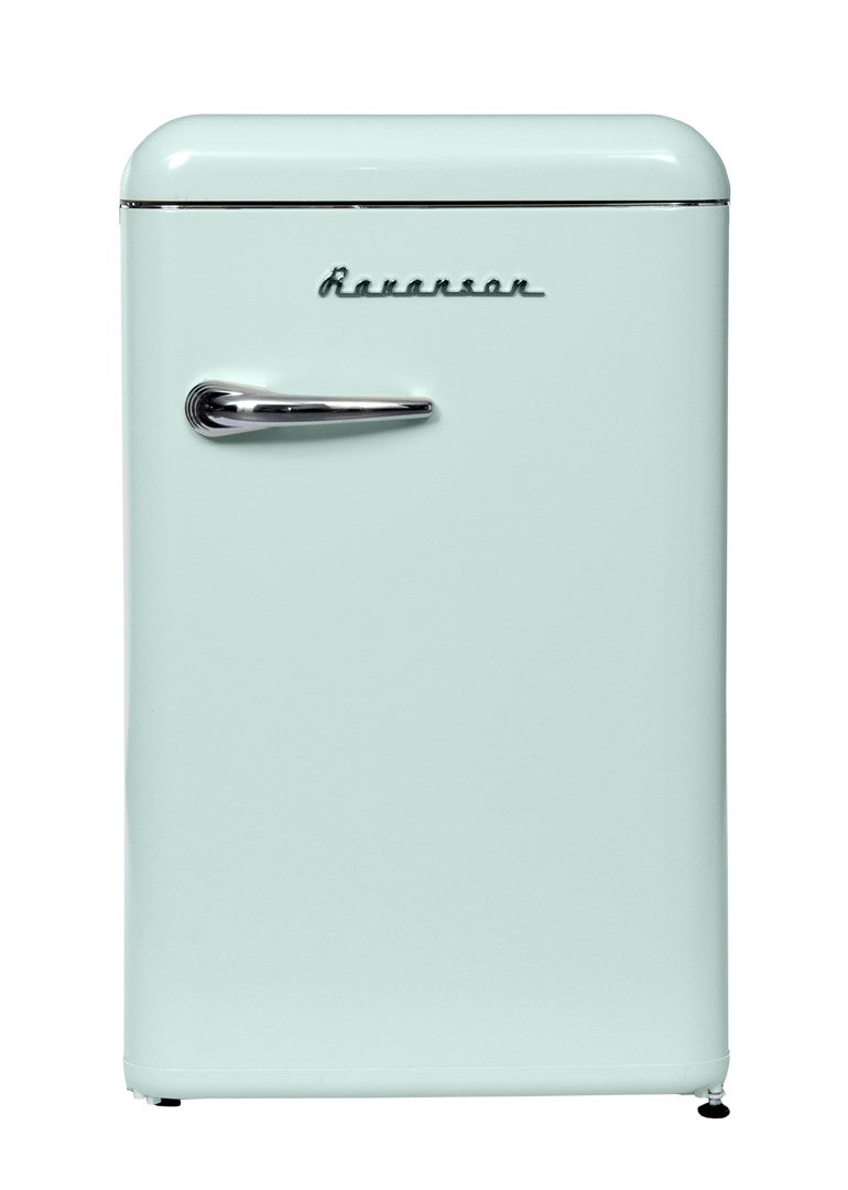 Ravanson LKK-120RM Retro Fridge & Freezer (Mint)