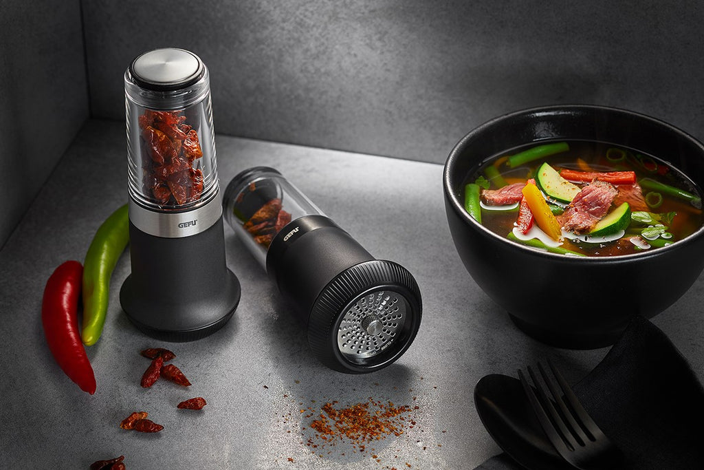 GEFU Rotary Grater and Spiralizer Black Transparent TWM_924802