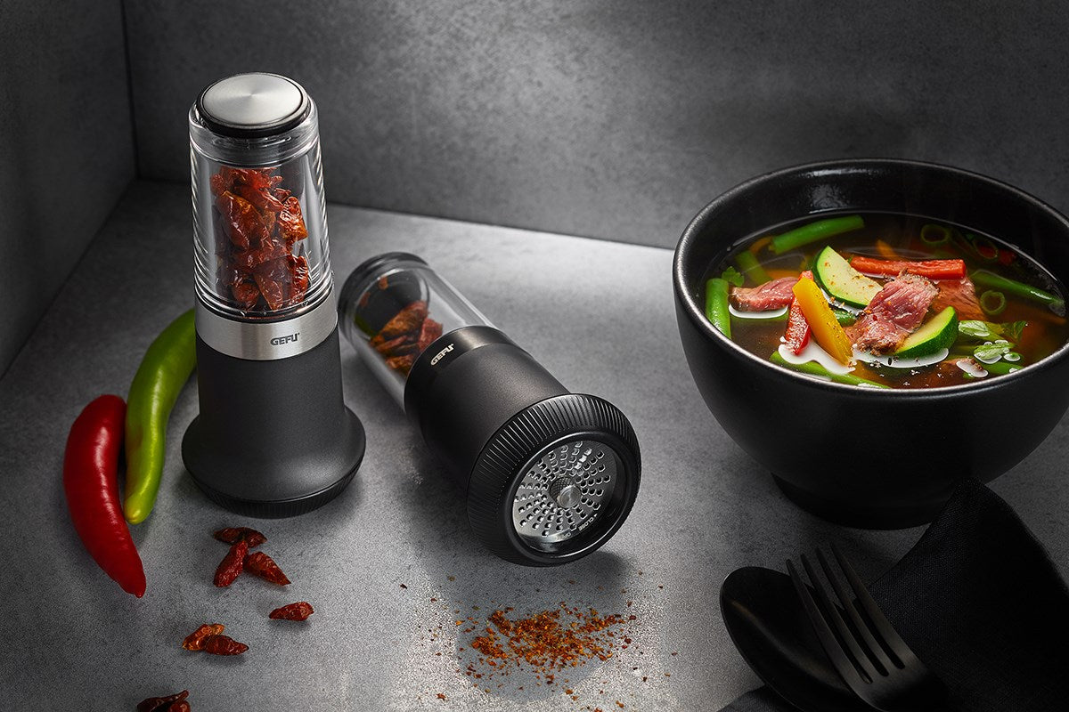 GEFU Rotary Grater and Spiralizer Black Transparent TWM_924802