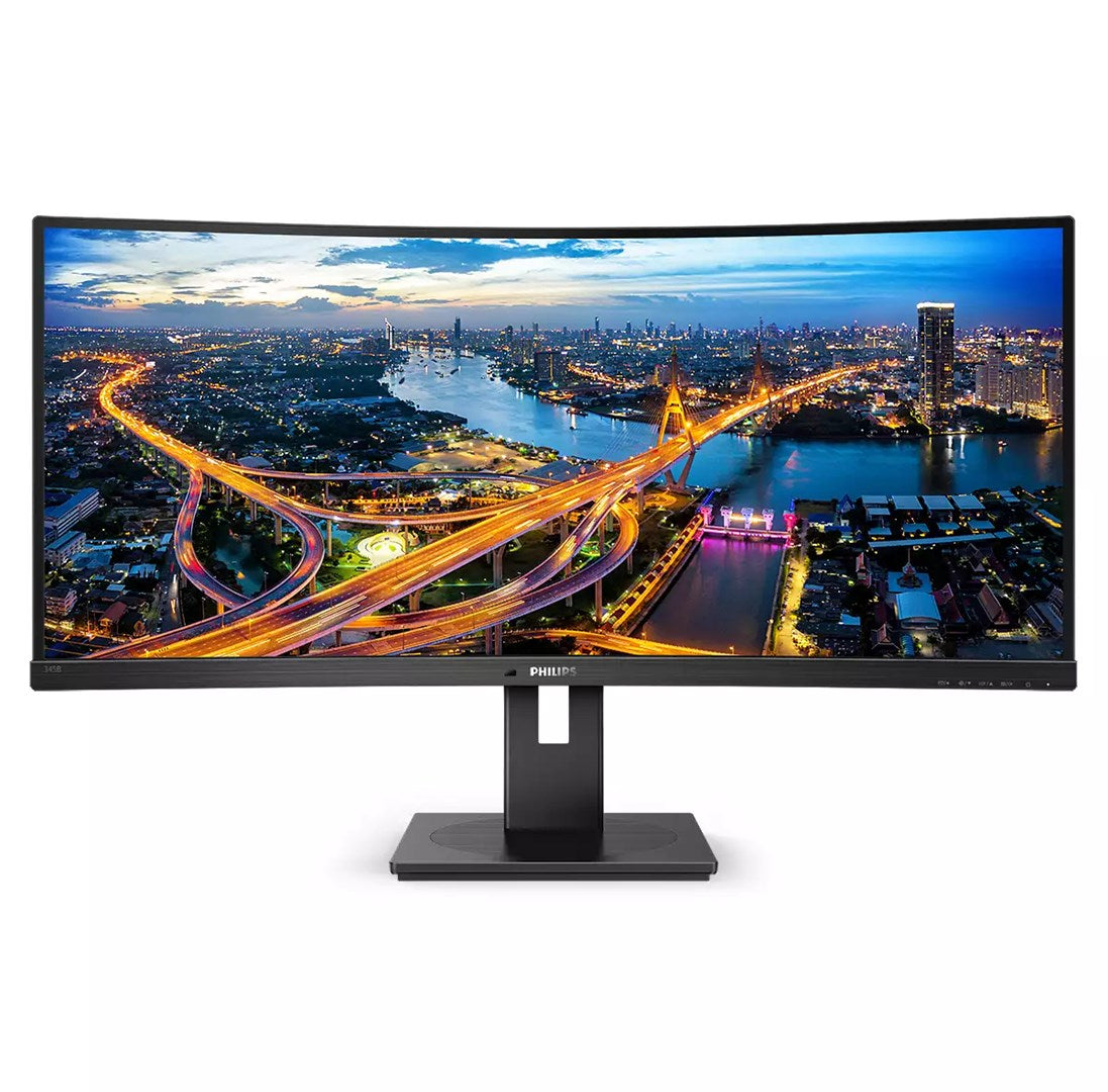 Philips Computer Monitor 34" Curved QHD 3440x1440 VA 345B1C/00