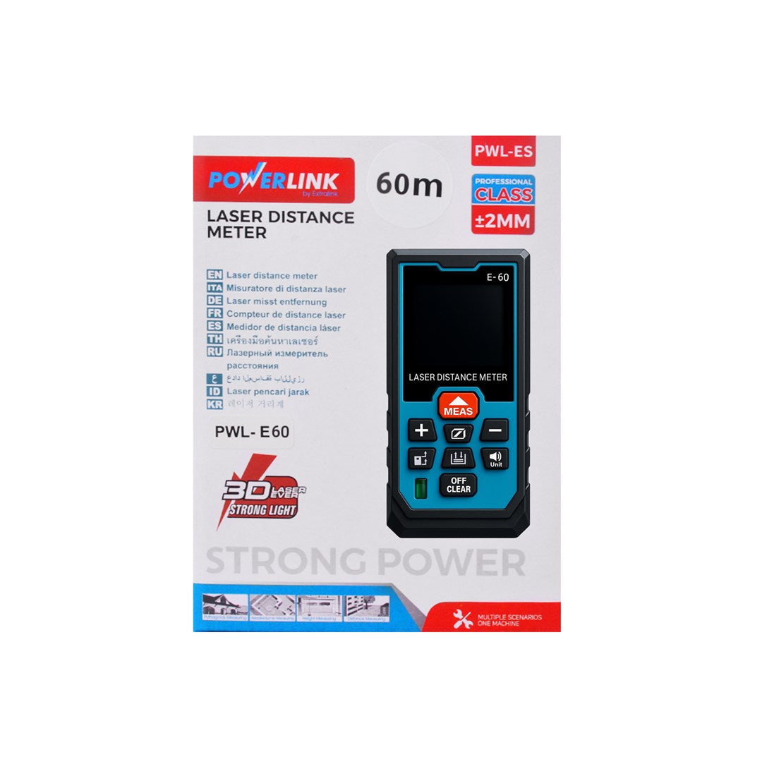 Extralink Distance Meter, Portable, 250 mm Width, 1140 g Weight, Model EX.25258