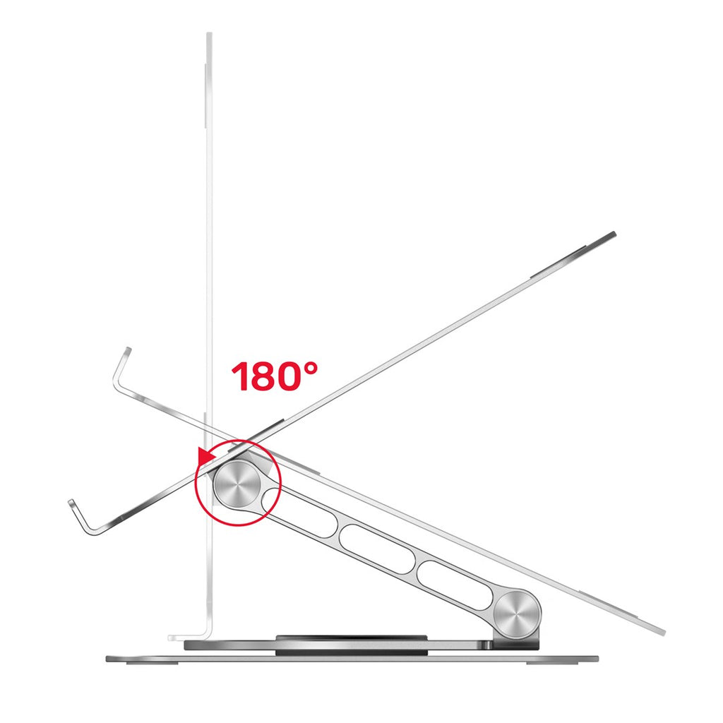 Unitek OT180SL01 360° adjustable laptop stand 10-16