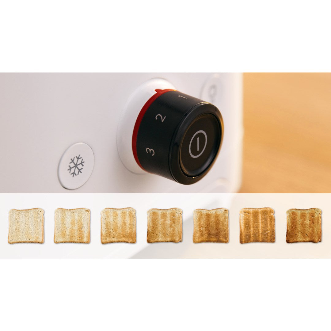 BOSCH TAT3M121 Toaster White Compact 2-Slice