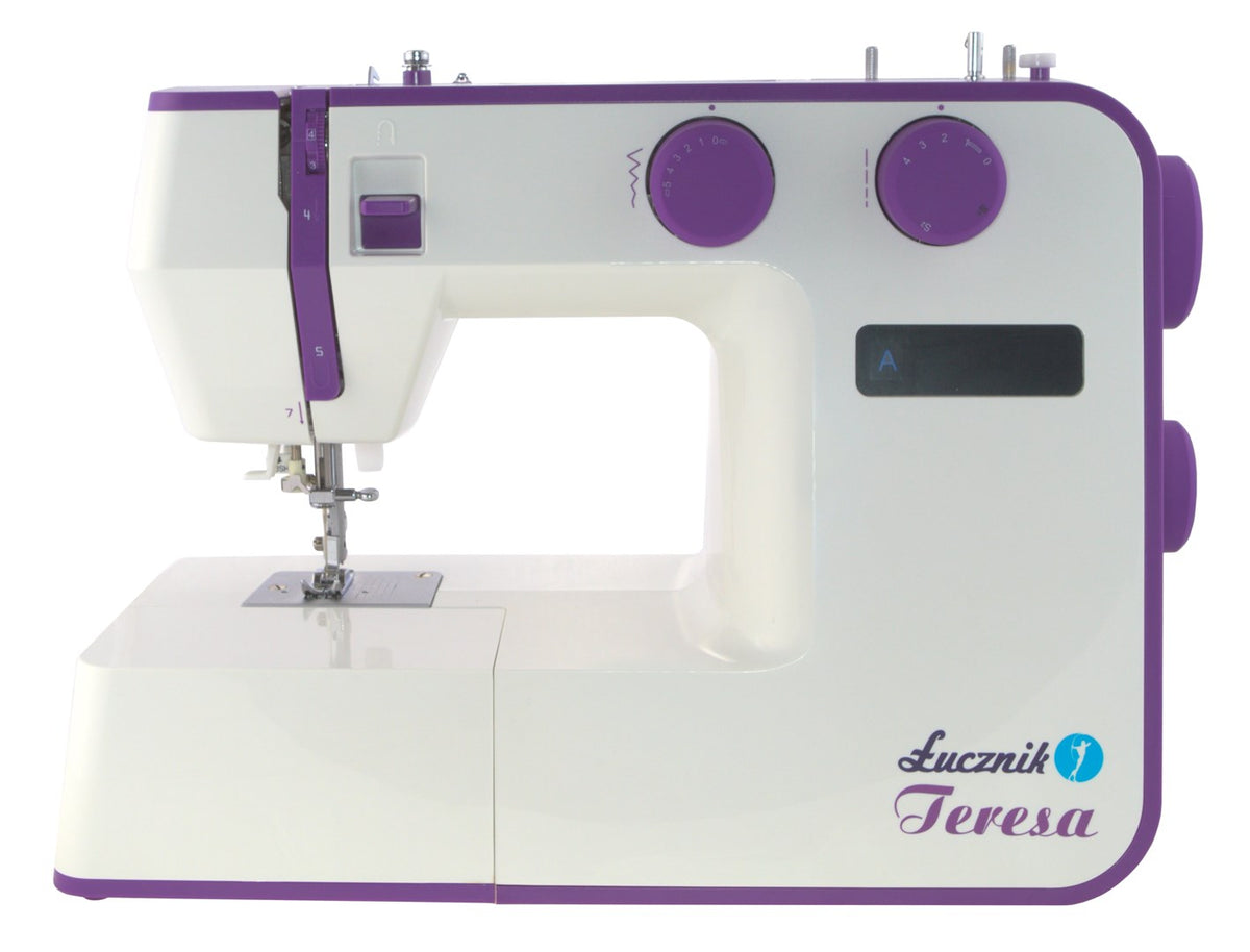 Łucznik Sewing Machine Teresa, 6 Stitch Patterns, Automatic Buttonhole, 7810 g