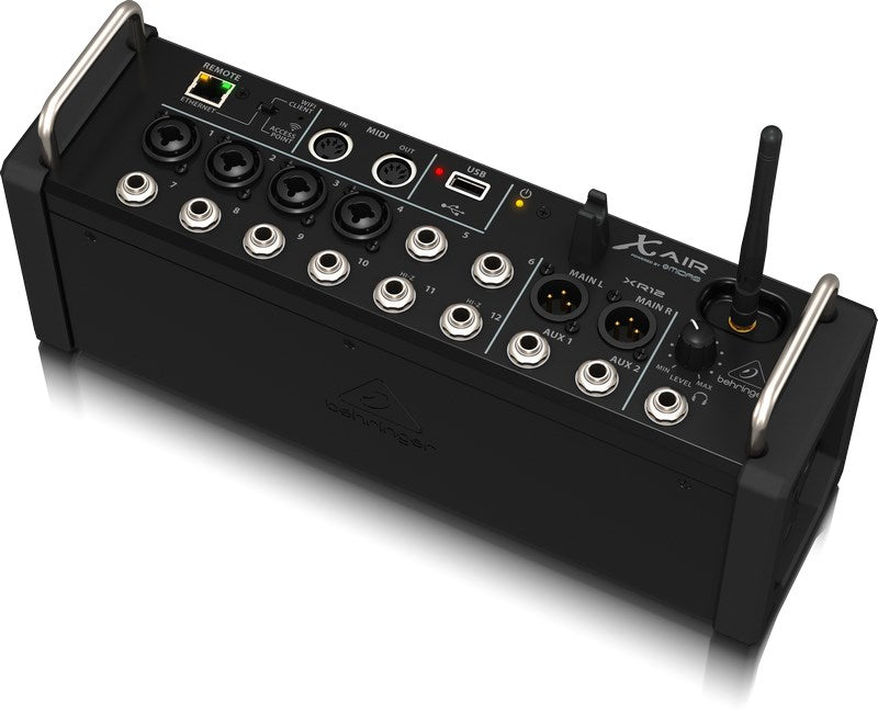 Behringer XR12 audio mixer 12 channels Black