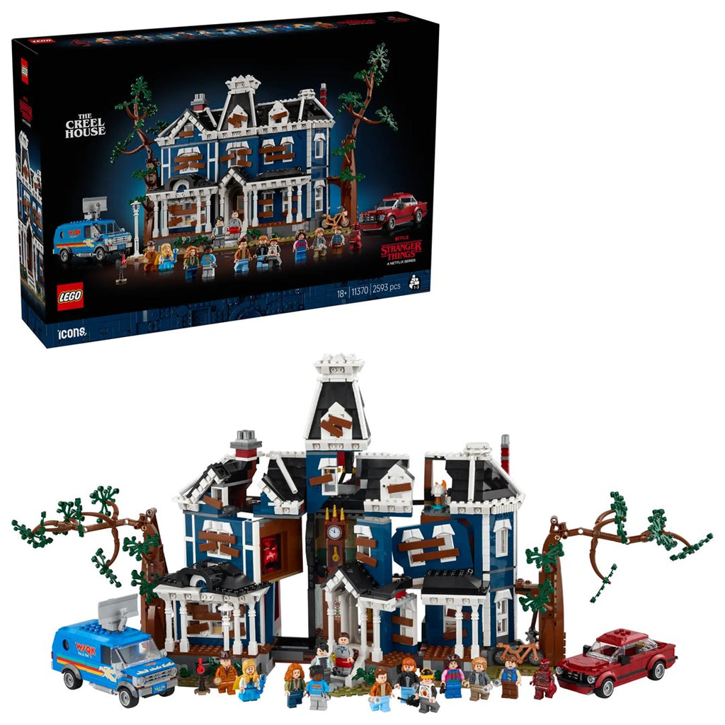 LEGO ICONS 11370 Stranger Things: The Creel House Building Kit