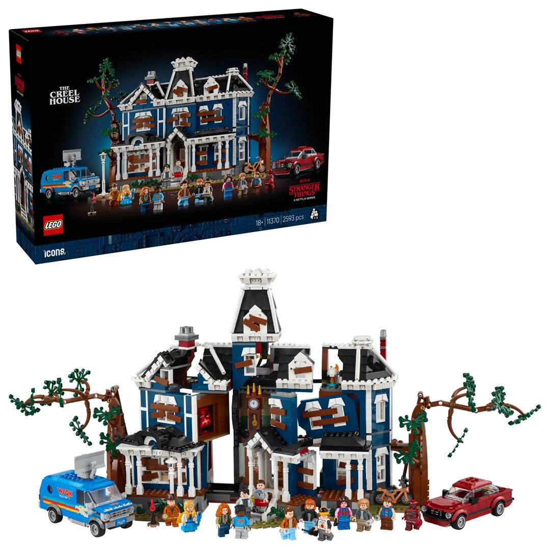 LEGO ICONS 11370 Stranger Things: The Creel House Building Kit