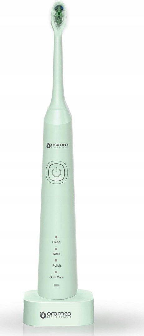 oromed ORO-SONIC PROFESSIONAL GREEN Sonic Toothbrush 4 Modes IPX7 Waterproof