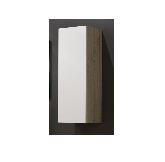Cama Wall Cabinet VIGO 90 Full 90/35/32 Sonoma/White Gloss - 1 Door