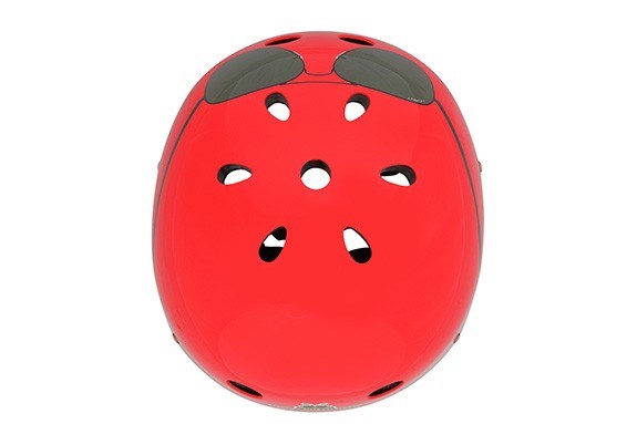 HORNIT Children's Helmet Aviators M 53-58 cm AVM909 Weight: 385 g Color: Black, Red