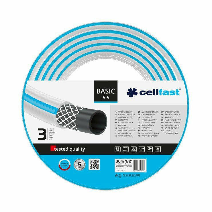 CELLFAST 10-421 garden hose 30 m Below ground Blue White