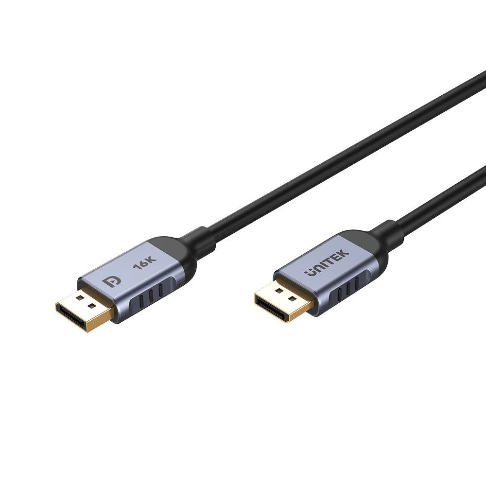 UNITEK DisplayPort 2.1 Cable 2 m Male to Male Black C1626GY01