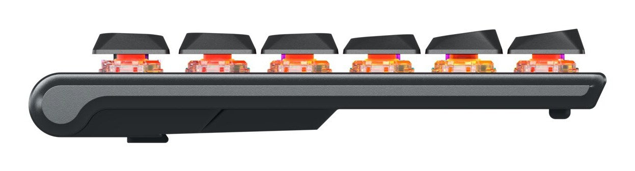 Cherry XTRFY MX 10.1 Wireless Gaming Keyboard - Low-Profile - RGB - QWERTZ - Black (G8A-25100HJADE-2)