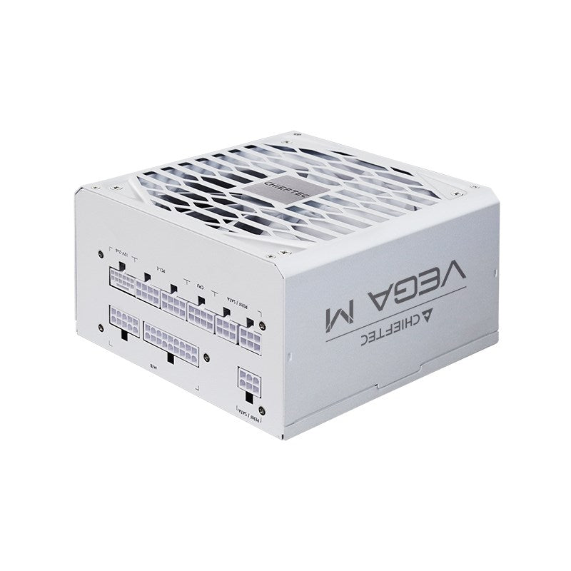 Chieftec Vega M White 1x 12 Pin High Power GPU 4x PCIe Cable Management 850 - 80 PLUS Gold PPG-850-CW