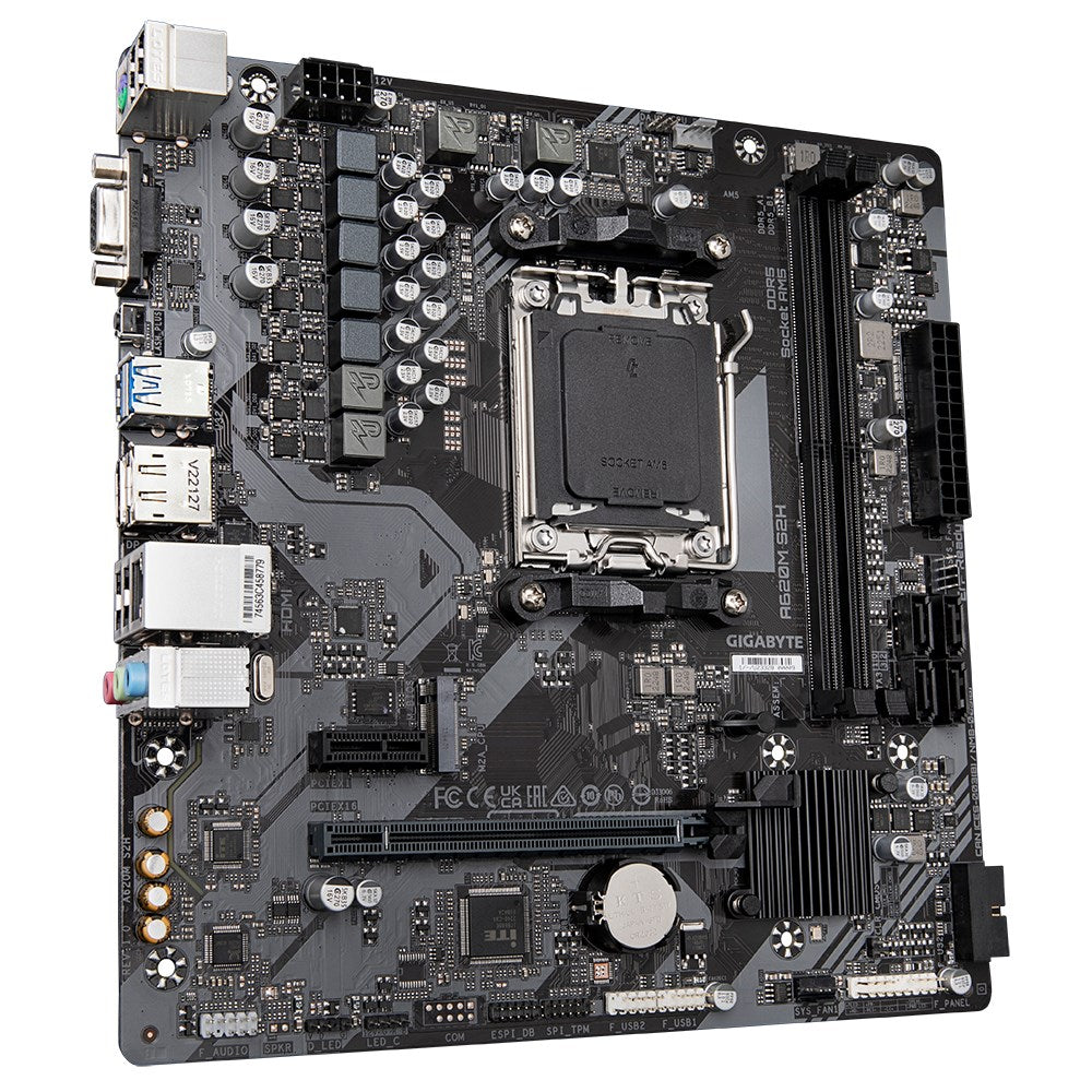 Motherboard Gigabyte A620M S2H (A620  AM5  mATX  DDR5)