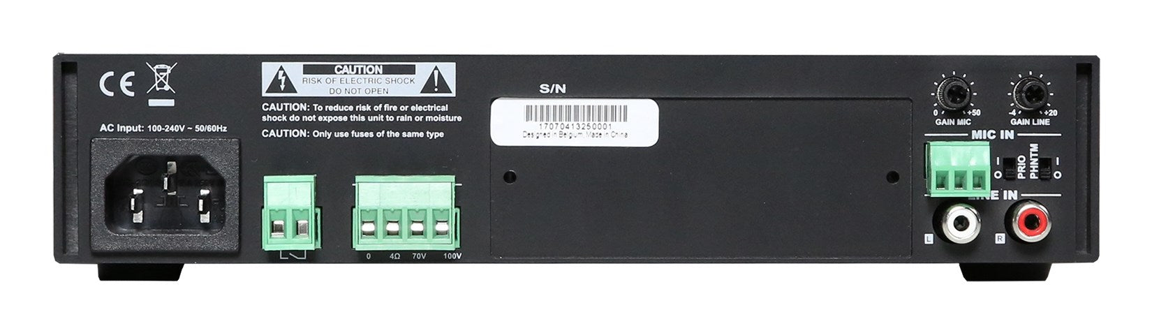 AUDAC COM104 Amplifier