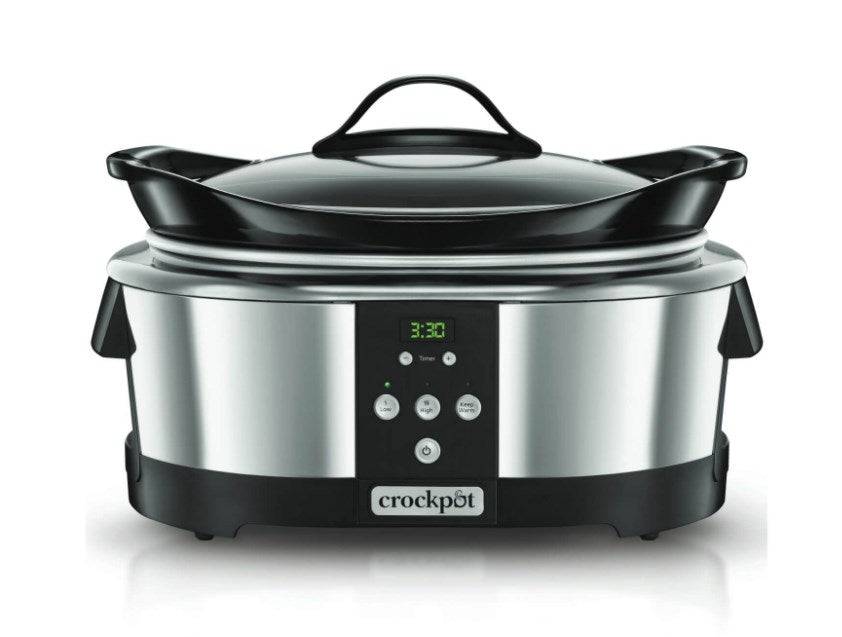 CROCK-POT 5.7 L Slow Cooker Chrome | Model SCCPBPP605-050