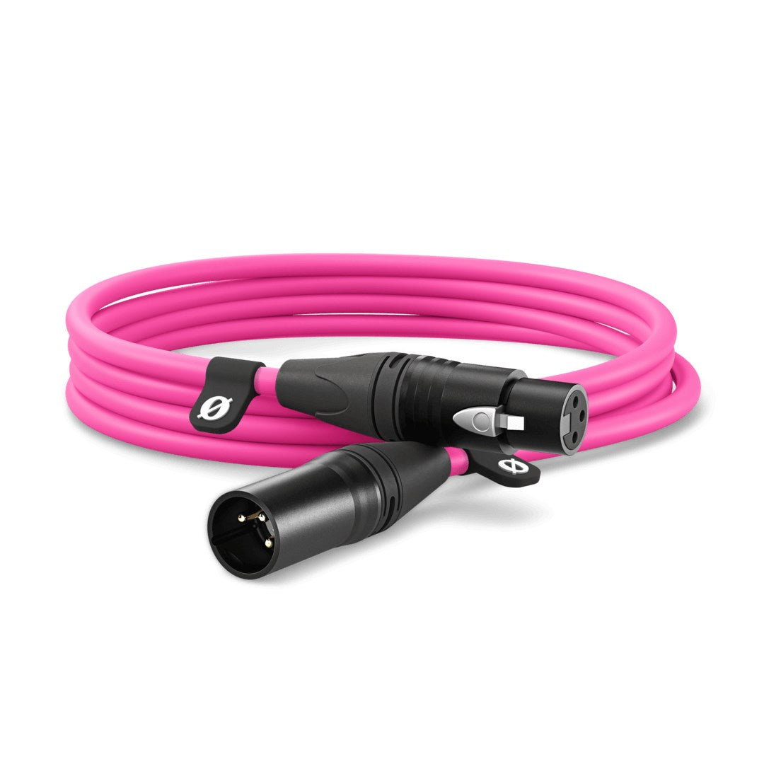 RODE XLR3M-P audio cable 3 m XLR Pink