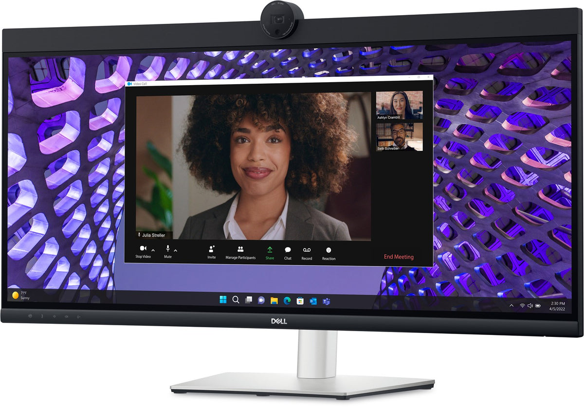 DELL P Series P3424WEB computer monitor 86.7 cm (34.1 ) 3440 x 1440 pixels Wide Quad HD LCD Black
