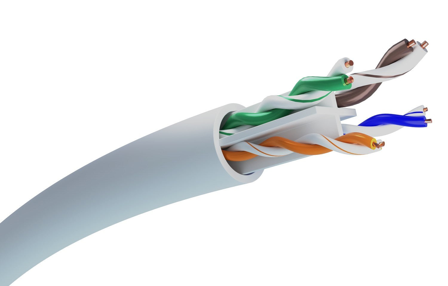 Extralink CAT6 UTP (U/UTP) V2 Internal Twisted-Pair Network Cable 100 m