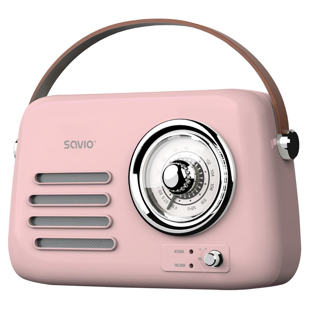 SAVIO RS-03 Portable radio  pink