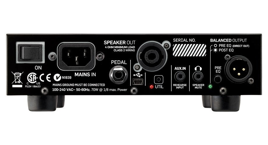TC Electronic BH250 Guitar Preamplifier 250W for Electric Bass Guitar