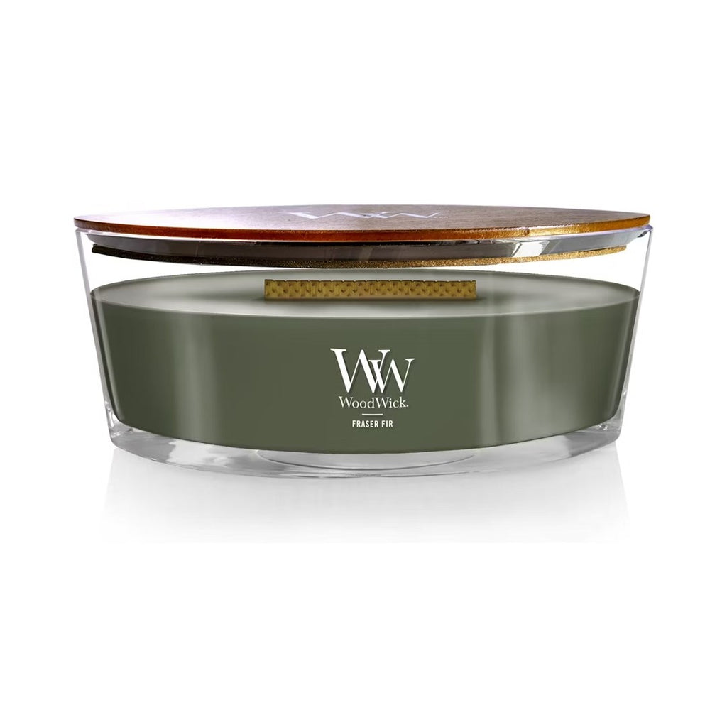 WoodWick Fraser Fir Scented Candle Ellipse 1 pc | Model: 2674203E