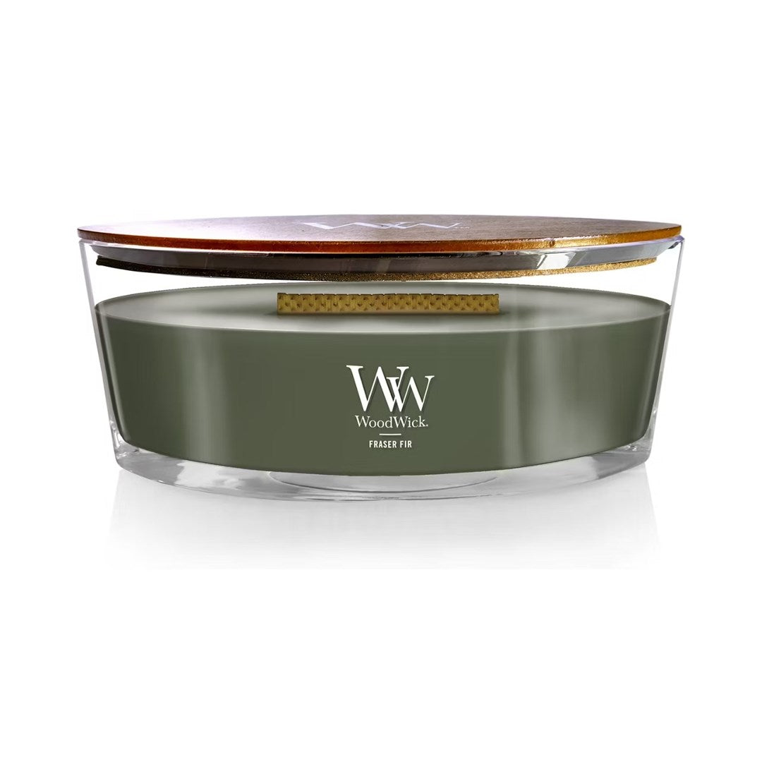 WoodWick Fraser Fir Scented Candle Ellipse 1 pc | Model: 2674203E