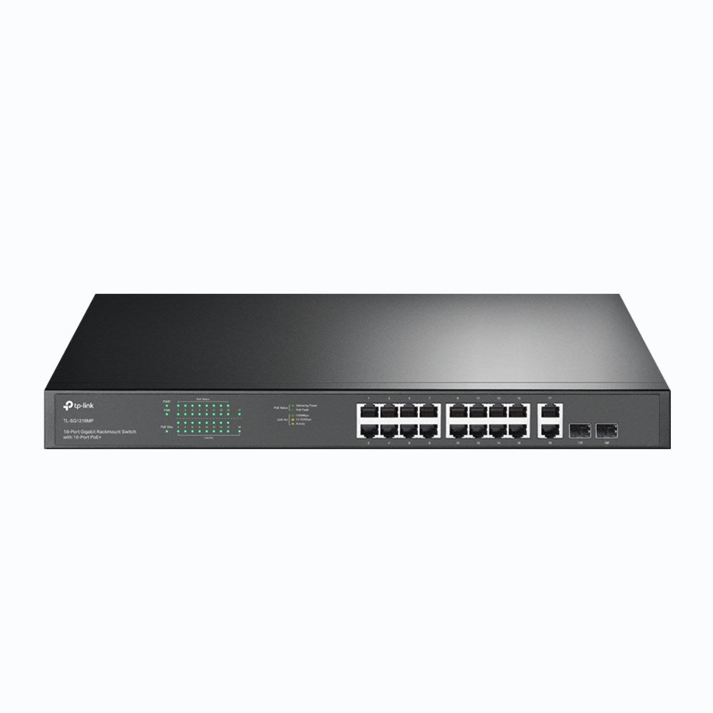TP-Link Switch 3485 g 440x532x82mm TL-SG1218MP